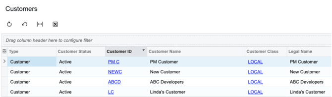 Acumatica customers