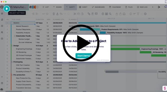How to add users to a project Storylane