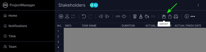 Import Icon