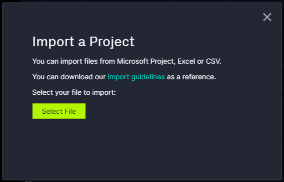 Import a Project