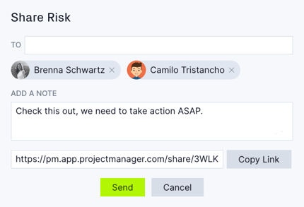Share risk