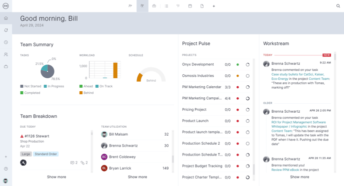Team-summary-better-data-light-mode-home-screen-dashboard