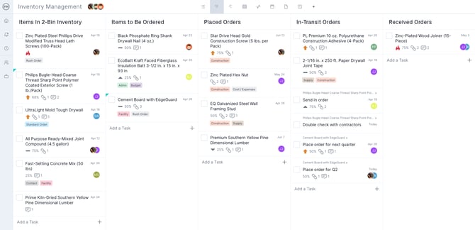 inventory management kanban