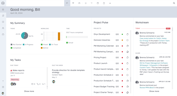my-summary-dashboard-better-project-pulse-light-mode