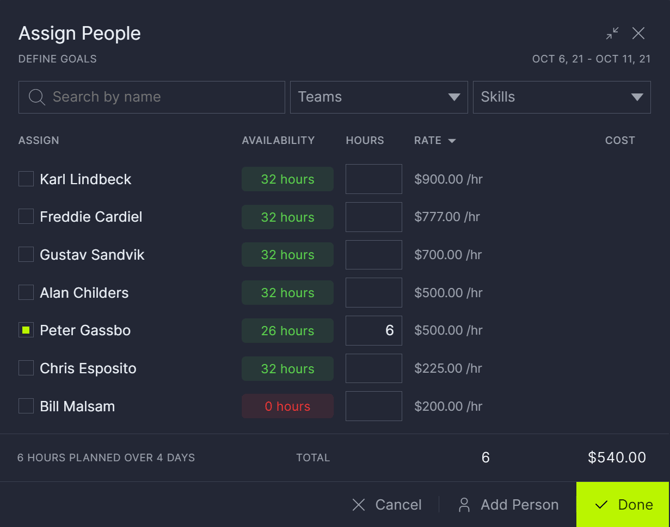 new resource pop up redesign dark mode